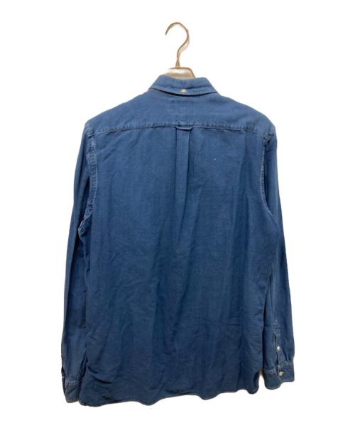 RRL（ダブルアールエル）RRL (ダブルアールエル) ボタンダウンシャツ インディゴ サイズ:Lの古着・服飾アイテム