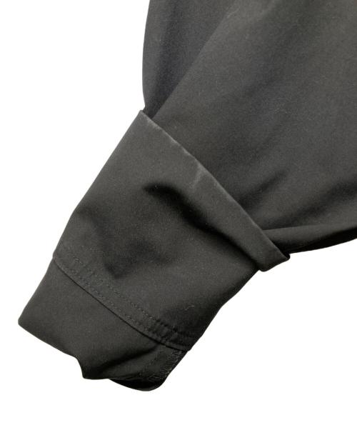 OHGA（オオガ）OHGA (オオガ) 裾フリルブラウス ブラック サイズ:Freeの古着・服飾アイテム