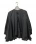 OHGA (オオガ) 裾フリルブラウス ブラック サイズ:Free：10000円
