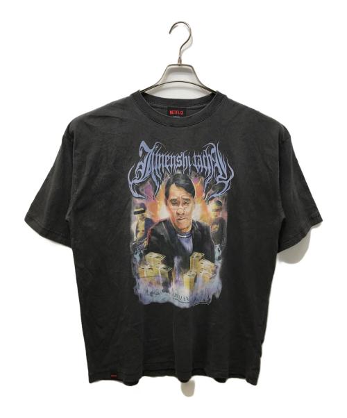 JUN（ジュン）JUN (ジュン) NETFLIX (ネットフリックス) 「地面師たち」Original Graphic SS T-Shirt グレー サイズ:Lの古着・服飾アイテム