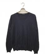 PRADAプラダ）の古着「Vネックニット」｜ネイビー
