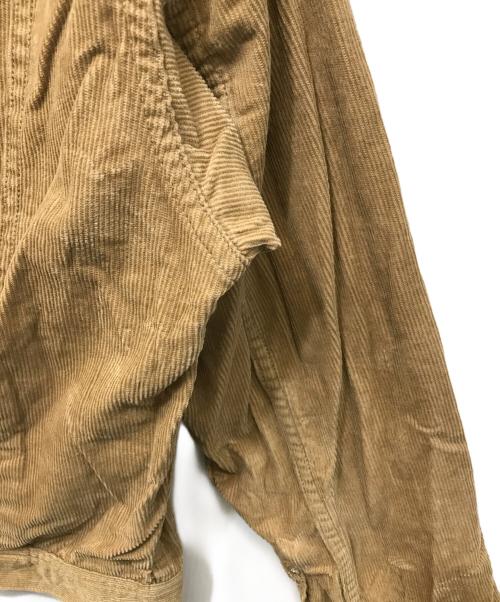 HUMAN MADE（ヒューマンメイド）HUMAN MADE (ヒューマンメイド) Dachs Corduroy Work Jacket ブラウン サイズ:Lの古着・服飾アイテム