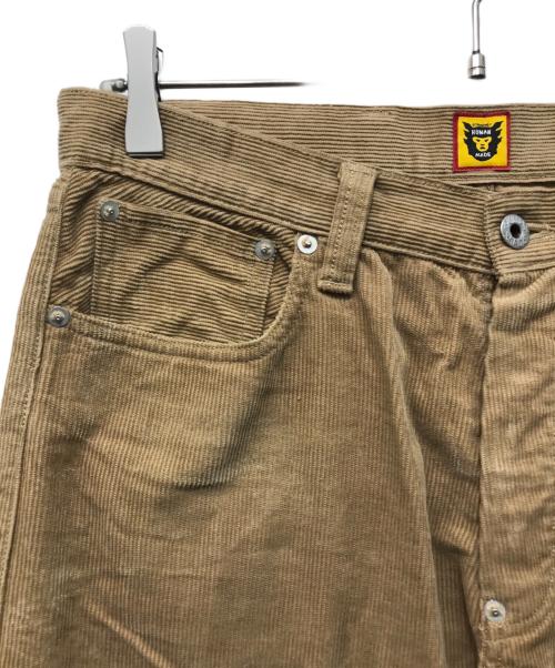 HUMAN MADE（ヒューマンメイド）HUMAN MADE (ヒューマンメイド) コーデュロイペインターパンツ ブラウン サイズ:Lの古着・服飾アイテム