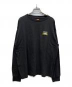 HUMAN MADEヒューマンメイド）の古着「カットソー」｜ブラック