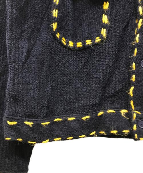 PHINGERIN（フィンガリン）PHINGERIN (フィンガリン) PG1 KNIT カーディガン ネイビー サイズ:Mの古着・服飾アイテム