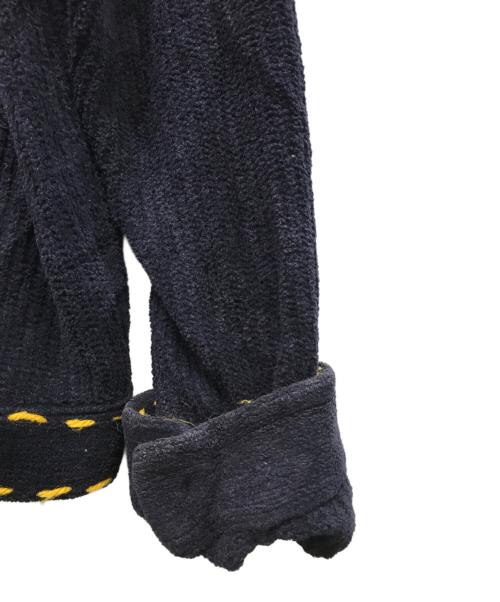 PHINGERIN（フィンガリン）PHINGERIN (フィンガリン) PG1 KNIT カーディガン ネイビー サイズ:Mの古着・服飾アイテム