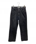 OUR LEGACYアワーレガシー）の古着「THIRD CUT Supergrey Wash デニムパンツ」｜ブラック