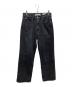 OUR LEGACY（アワーレガシー）の古着「THIRD CUT Supergrey Wash デニムパンツ」｜ブラック
