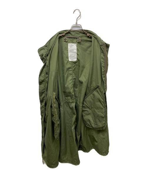 US ARMY（ユーエスアーミー）US ARMY (ユーエスアーミー) M-65 フィッシュテールパーカー オリーブ サイズ:Mの古着・服飾アイテム