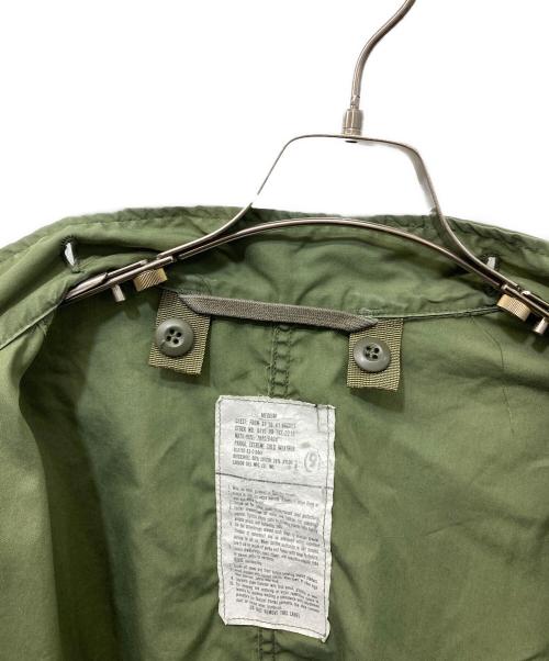 US ARMY（ユーエスアーミー）US ARMY (ユーエスアーミー) M-65 フィッシュテールパーカー オリーブ サイズ:Mの古着・服飾アイテム