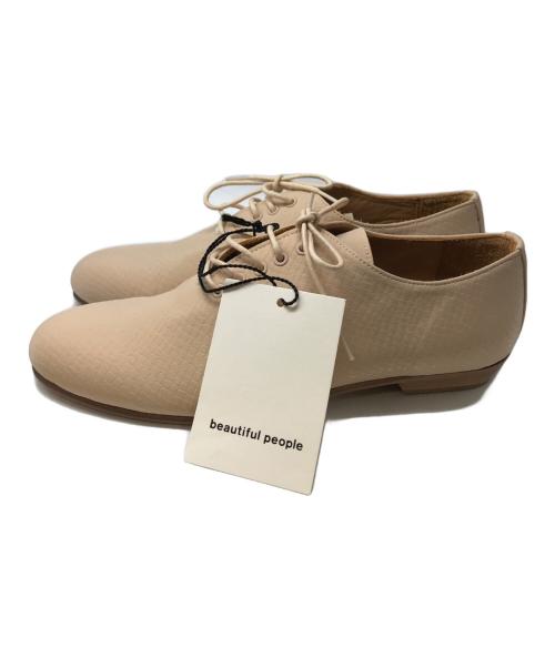 beautiful people（ビューティフルピープル）beautiful people (ビューティフルピープル) ドレスシューズ ベージュ サイズ:1の古着・服飾アイテム
