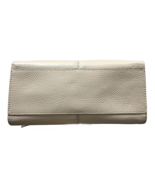 ANAYI（アナイ）ANAYI (アナイ) フラップステッチショルダーバッグ グレーの古着・服飾アイテム