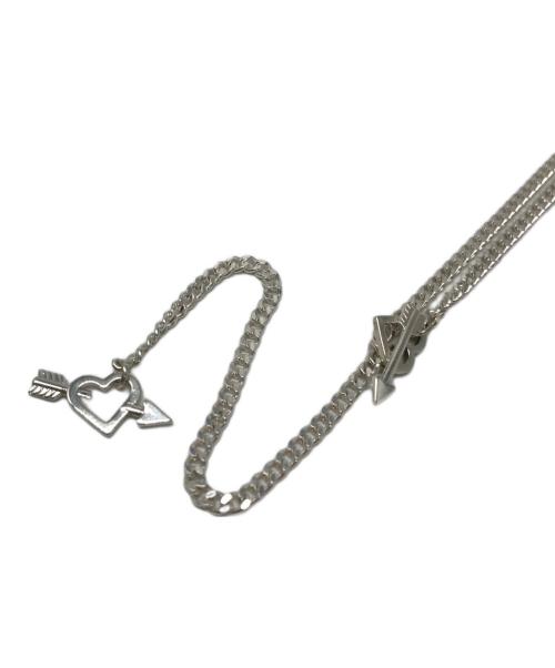 SASKIA DIEZ（サスキアディツ）SASKIA DIEZ (サスキアディツ) IN LOVE NECKLACE シルバーの古着・服飾アイテム