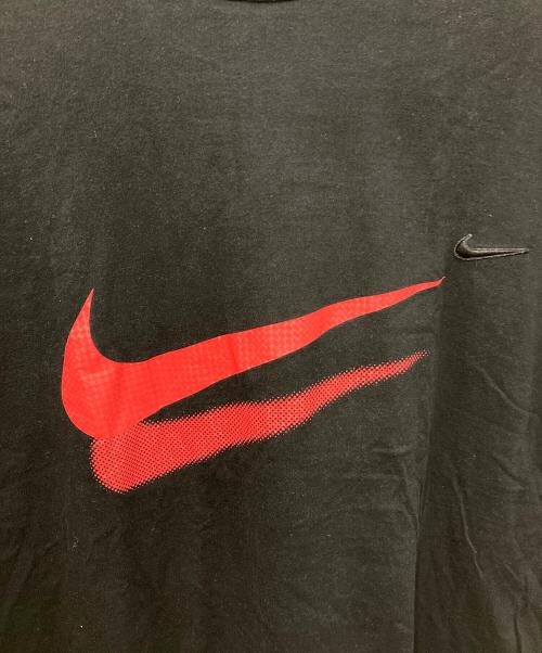 BLACK COMME des GARCONS（ブラックコムデギャルソン）BLACK COMME des GARCONS (コムデギャルソン) NIKE (ナイキ) プリントTシャツ ブラック サイズ:Lの古着・服飾アイテム