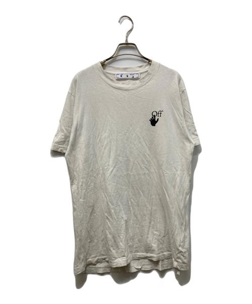 OFFWHITE（オフホワイト）OFFWHITE (オフホワイト) バックマーカーアロープリントTシャツ ホワイト サイズ:Mの古着・服飾アイテム
