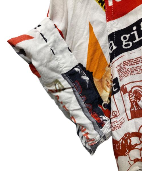 WACKO MARIA（ワコマリア）WACKO MARIA (ワコマリア) RAGE AGAINST THE MACHINE / S/S HAWAIIAN SHIRT ホワイト×マルチカラー サイズ:Sの古着・服飾アイテム