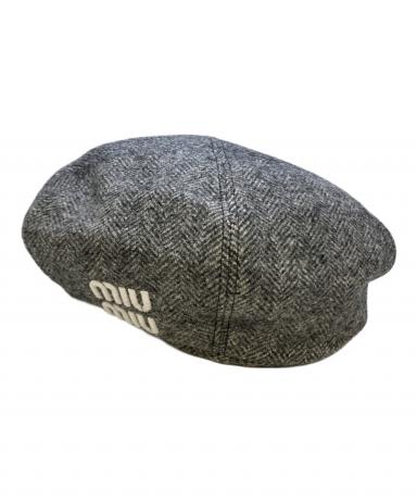 miumiu ベレー帽 黒 中古 2026年最新】MIU MIU ベレー帽の人気アイテム - メルカリ