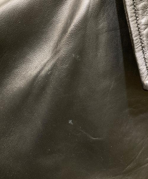 skookum（スクーカム）SKOOKUM (スクーカム) JACKROSE (ジャックローズ) LAMB LEATHER ZIP JACKET ブラック サイズ:Lの古着・服飾アイテム