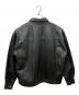 SKOOKUM (スクーカム) JACKROSE (ジャックローズ) LAMB LEATHER ZIP JACKET ブラック サイズ:L：22000円