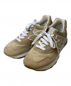 NEW BALANCEニューバランス）の古着「ローカットスニーカー」｜ベージュ