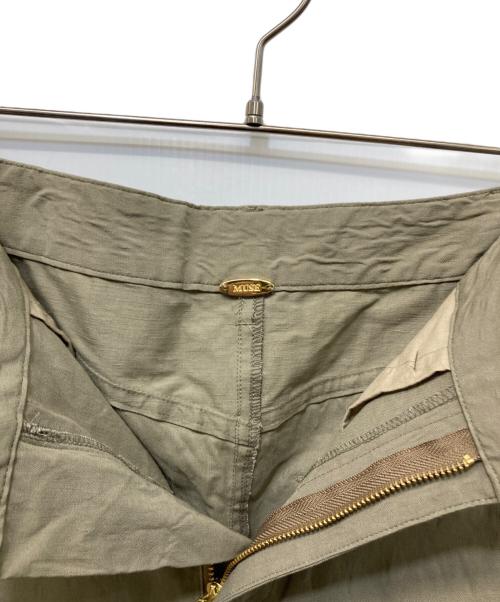 MUSE de Deuxieme Classe（ミューズ ドゥーズィエム クラス）MUSE de Deuxieme Classe (ミューズ ドゥーズィエム クラス) STRETCH TWILL B/FLARE スカート カーキ サイズ:36の古着・服飾アイテム