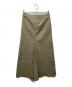 MUSE de Deuxieme Classe (ミューズ ドゥーズィエム クラス) STRETCH TWILL B/FLARE スカート カーキ サイズ:36：19000円