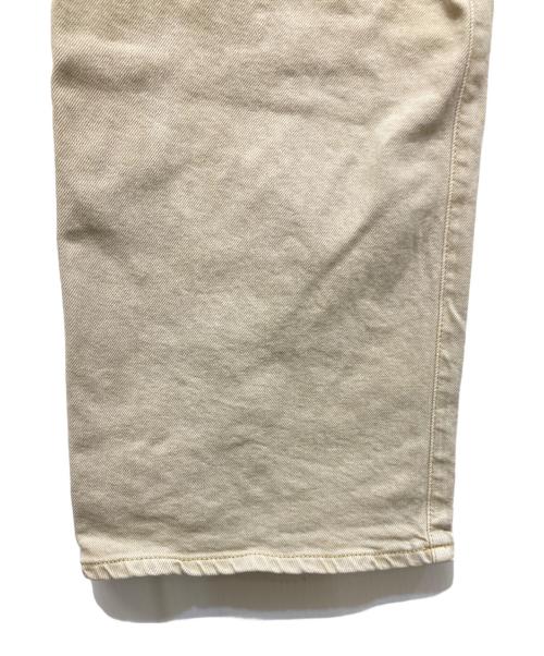 FRAMeWORK（フレームワーク）FRAMeWORK (フレームワーク) デニムストレートパンツ ベージュ サイズ:36の古着・服飾アイテム