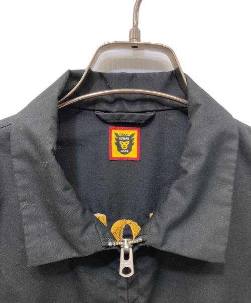 HUMAN MADE（ヒューマンメイド）HUMAN MADE (ヒューマンメイド) Victor Victor Worldwide (ヴィクター ヴィクター ワールドワイド) VICTOR VICTOR DRIZZLER JACKET ブラック サイズ:Mの古着・服飾アイテム