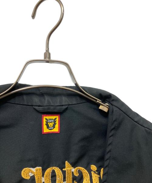 HUMAN MADE（ヒューマンメイド）HUMAN MADE (ヒューマンメイド) Victor Victor Worldwide (ヴィクター ヴィクター ワールドワイド) VICTOR VICTOR DRIZZLER JACKET ブラック サイズ:Mの古着・服飾アイテム