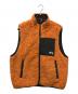 stussy（ステューシー）の古着「Sherpa Reversible Vest」｜オレンジ