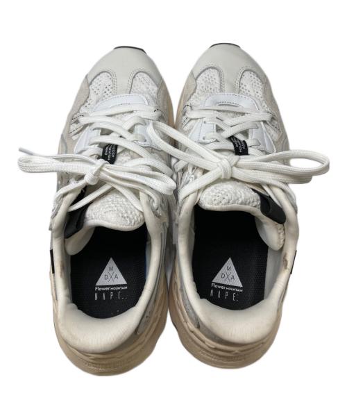Flower MOUNTAIN（フラワーマウンテン）Flower MOUNTAIN (フラワーマウンテン) NAPE (NAPE) TIGER HILL ホワイト サイズ:US8.5の古着・服飾アイテム