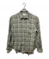 SUGARHILL（シュガーヒル）の古着「Ombre Plaid Stagger Shirts」｜グレー