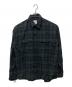 KAJA（カジャ）の古着「チェックシャツ」｜ブラック×グレー