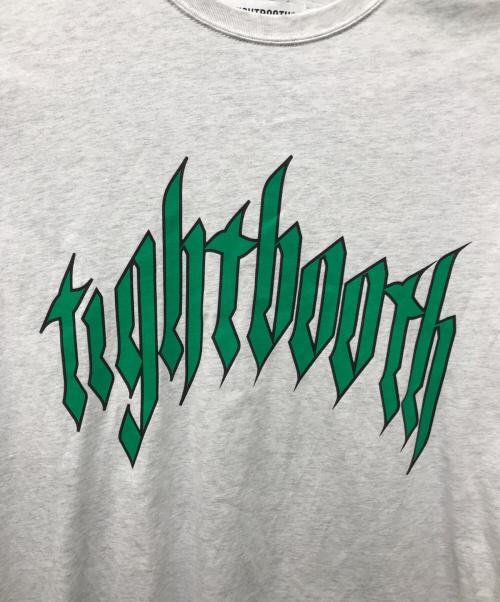 TIGHTBOOTH PRODUCTION（タイトブースプロダクション）TIGHTBOOTH PRODUCTION (タイトブースプロダクション) HAZE T-SHIRT グレー サイズ:Mの古着・服飾アイテム