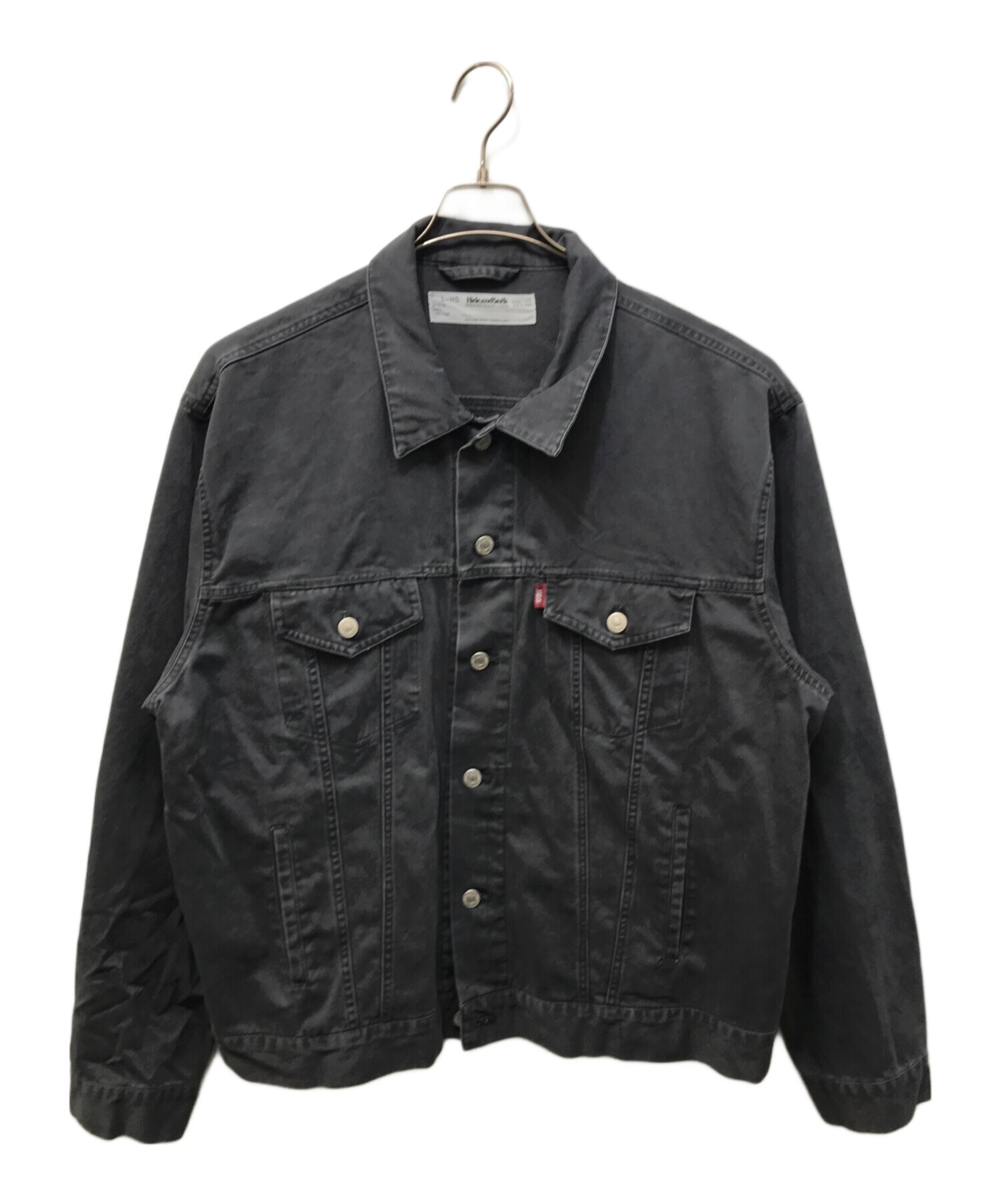 Hide and Seek 3rd Jacket Pigment Dye 黒 M Hide and Seek 3rd Jacket Pigment Dye 黒 M Harrington Jacket