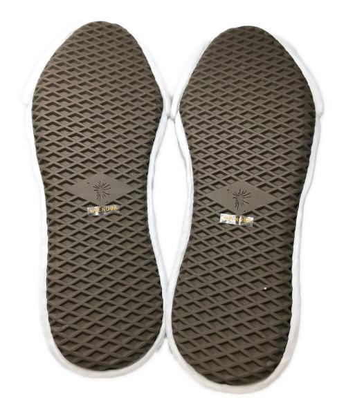 Maison MIHARA YASUHIRO（メゾン ミハラ ヤスヒロ）Maison MIHARA YASUHIRO (メゾン ミハラ ヤスヒロ) original sole multi color canvas lowcut sneaker ブラック×ホワイト サイズ:8.5の古着・服飾アイテム