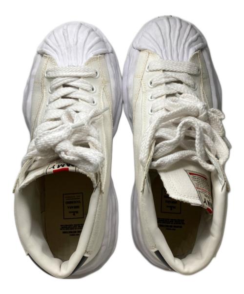Maison MIHARA YASUHIRO（メゾン ミハラ ヤスヒロ）Maison MIHARA YASUHIRO (メゾン ミハラ ヤスヒロ) BLAKEY HIGH CANVAS SNEAKER ホワイト サイズ:9の古着・服飾アイテム