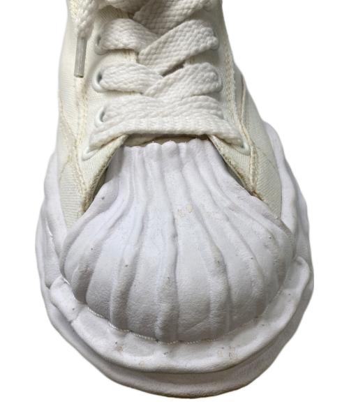 Maison MIHARA YASUHIRO（メゾン ミハラ ヤスヒロ）Maison MIHARA YASUHIRO (メゾン ミハラ ヤスヒロ) BLAKEY HIGH CANVAS SNEAKER ホワイト サイズ:9の古着・服飾アイテム