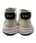 中古・古着 Maison MIHARA YASUHIRO (メゾン ミハラ ヤスヒロ) BLAKEY HIGH CANVAS SNEAKER ホワイト サイズ:9：23000円