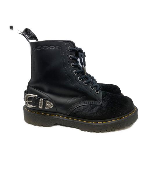 Dr.Martens（ドクターマーチン）Dr.Martens (ドクターマーチン) THE GREAT FROG (ザグレートフロッグ) 8ホールブーツ ブラック サイズ:10の古着・服飾アイテム