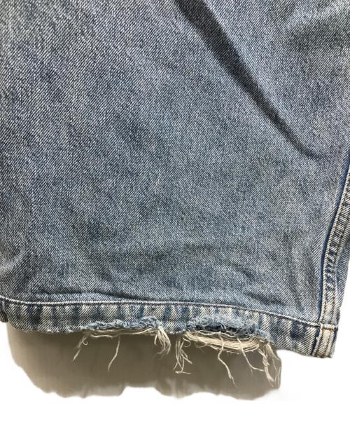 Acne studios（アクネ ストゥディオス）ACNE STUDIOS (アクネ ストゥディオス) 1989 light blue trash ワイドデニムパンツ インディゴ サイズ:28-32の古着・服飾アイテム