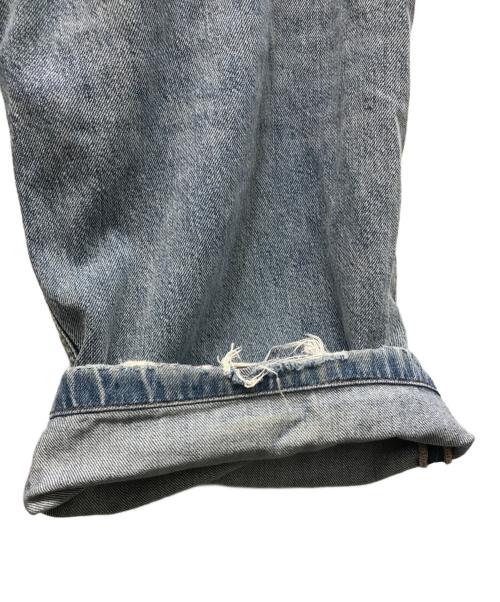 Acne studios（アクネ ストゥディオス）ACNE STUDIOS (アクネ ストゥディオス) 1989 light blue trash ワイドデニムパンツ インディゴ サイズ:28-32の古着・服飾アイテム