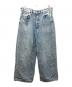 ACNE STUDIOS（アクネ ストゥディオス）の古着「1989 light blue trash ワイドデニムパンツ」｜インディゴ