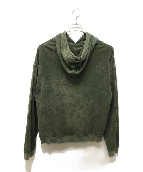 DSQUARED2（ディースクエアード）DSQUARED2 (ディースクエアード) RELAX FIT HOODIE グリーン サイズ:Sの古着・服飾アイテム