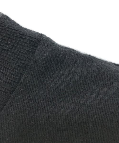 OFFWHITE（オフホワイト）OFFWHITE (オフホワイト) AIRPORT TAPE S/S SLIM TEE ブラック サイズ:Mの古着・服飾アイテム