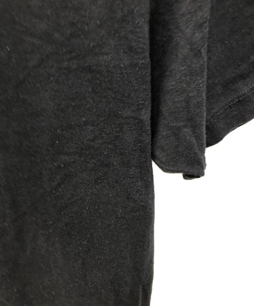 OFFWHITE（オフホワイト）OFFWHITE (オフホワイト) AIRPORT TAPE S/S SLIM TEE ブラック サイズ:Mの古着・服飾アイテム