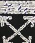 中古・古着 OFFWHITE (オフホワイト) AIRPORT TAPE S/S SLIM TEE ブラック サイズ:M：8000円