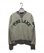 POLO RALPH LAURENポロ・ラルフローレン）の古着「PINE LAKE クルーネックスウェット」｜グレー