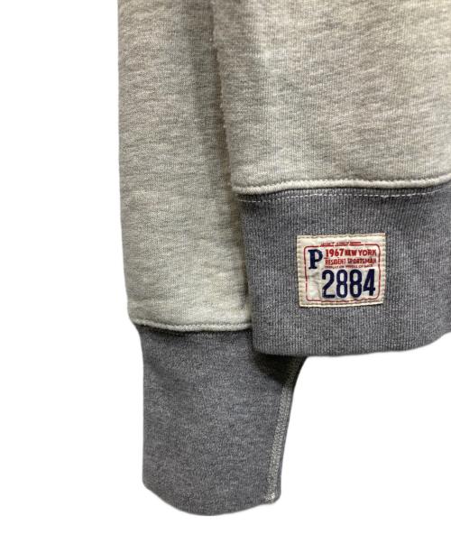 POLO RALPH LAUREN（ポロ・ラルフローレン）POLO RALPH LAUREN (ポロ・ラルフローレン) PINE LAKE クルーネックスウェット グレー サイズ:Sの古着・服飾アイテム