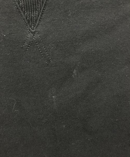 MM6 Maison Margiela（エムエムシックスメゾンマルジェラ）MM6 Maison Margiela (エムエムシックスメゾンマルジェラ) ドッキングデザインスウェット ブラック サイズ:Sの古着・服飾アイテム